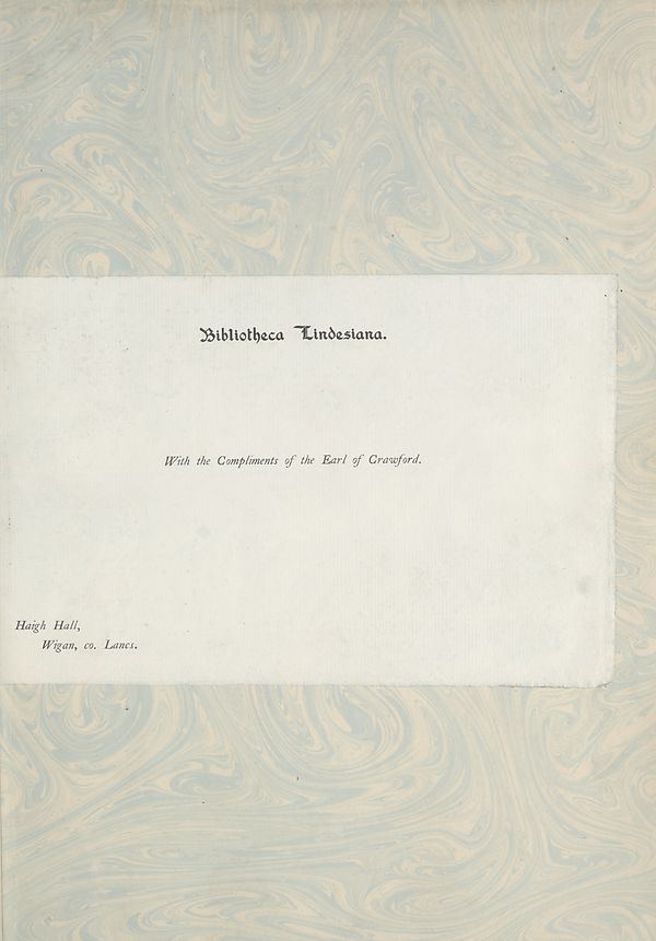 (3) Presentation label -