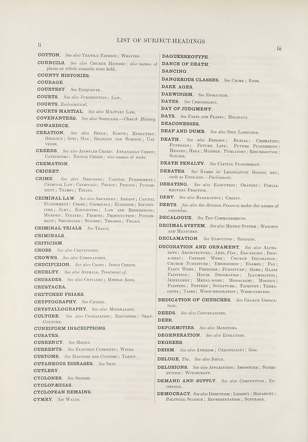 (36) Columns li and lii -