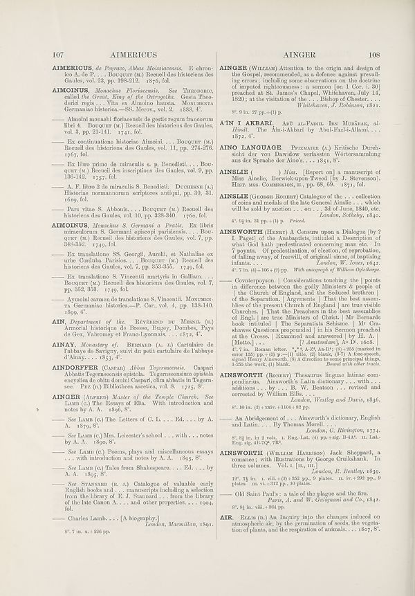 (118) Columns 107 and 108 - 
