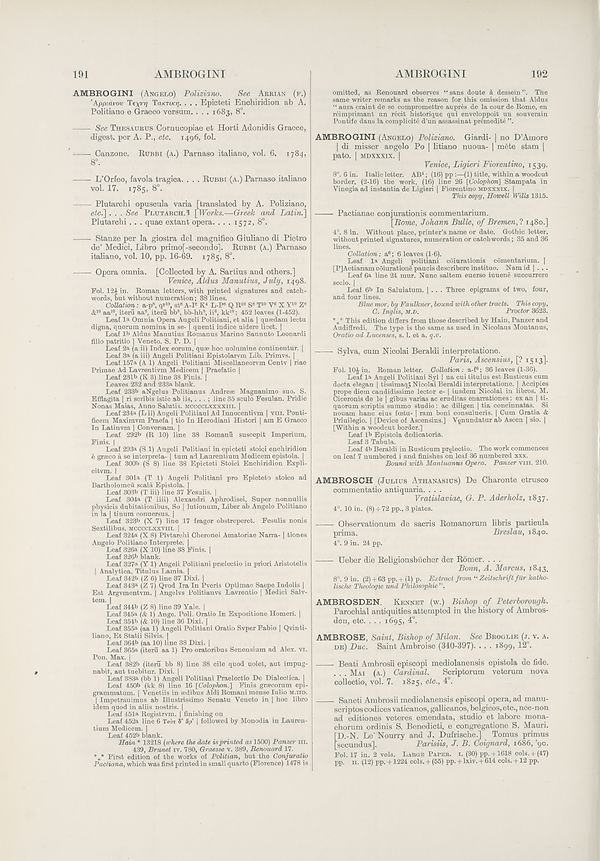(160) Columns 191and 192 - 