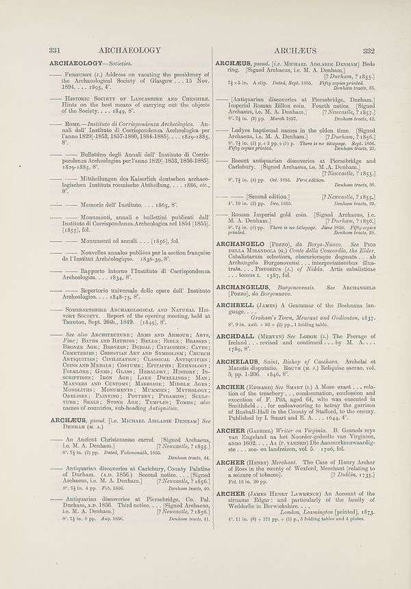 (230) Columns 331 and 332 - 