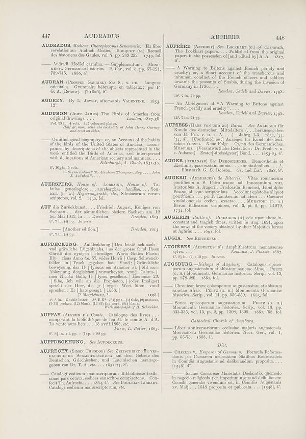 (288) Columns 447 and 448 - 