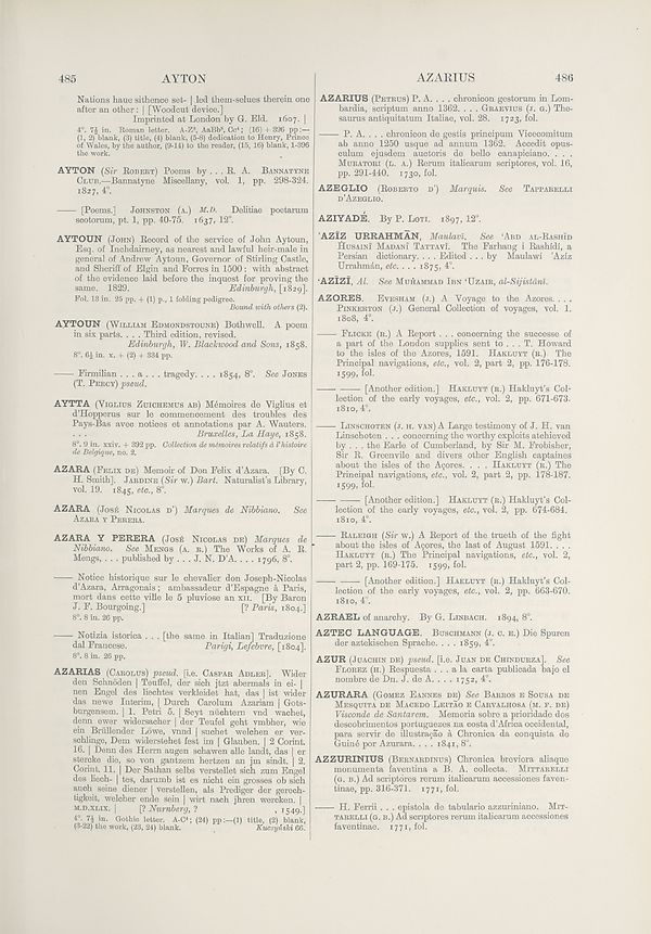 (307) Columns 485 and 486 - 
