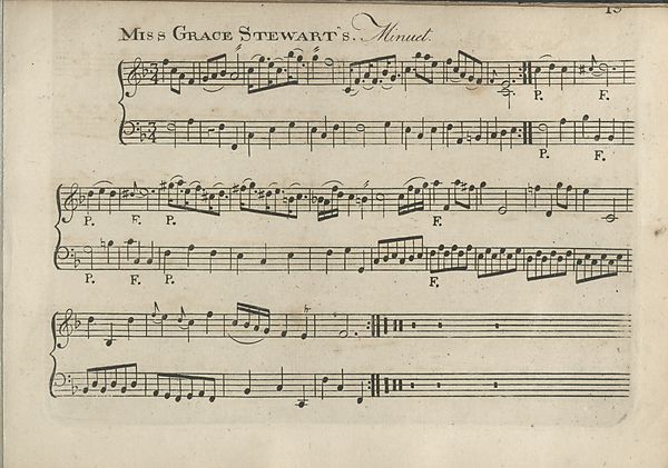 (29) Page 19 - Miss Grace Stewart's minuet