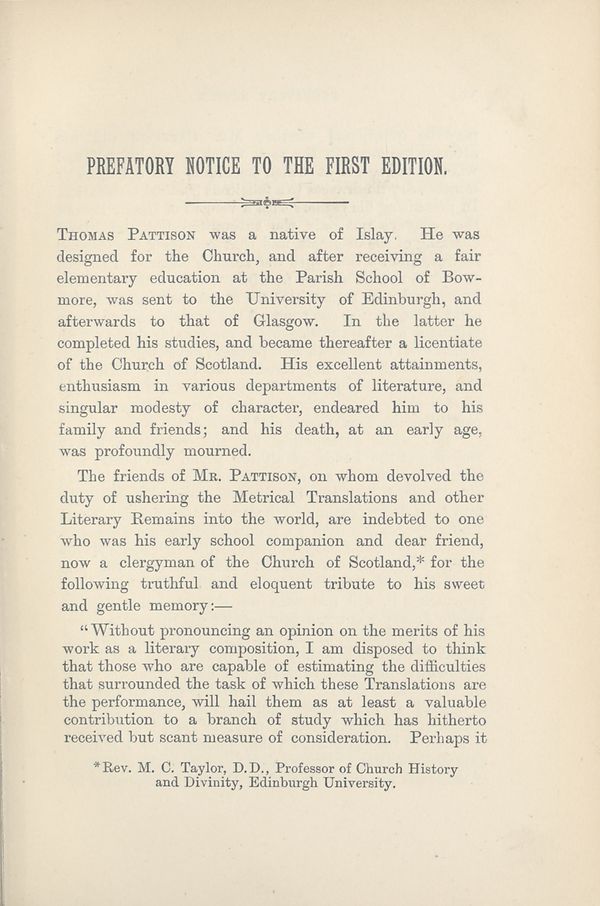 (13) [Page vii] - Prefatory notice to the first edition
