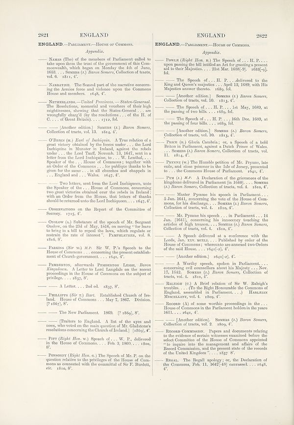 (148) Columns 2821 and 2822 - 