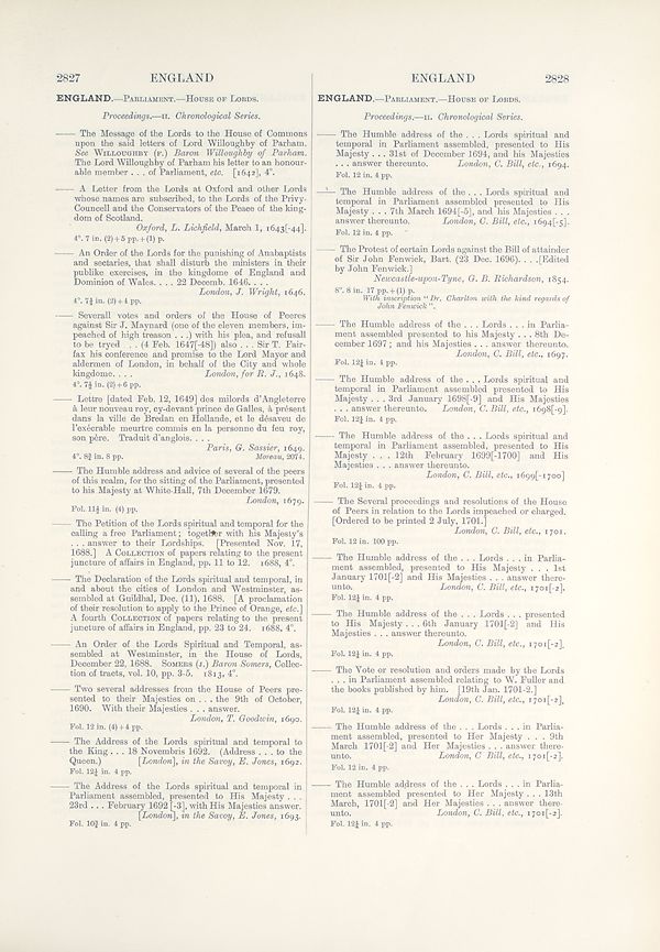 (151) Columns 2827 and 2828 - 