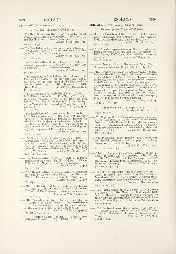 (152) Columns 2829 and 2830 - 