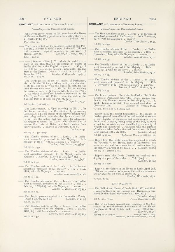 (154) Columns 2833 and 2834 - 