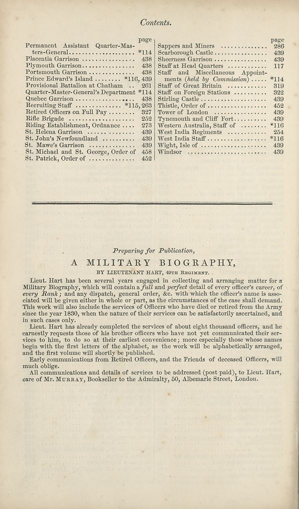 (10) - Army lists > Hart's Army Lists > New annual army list > 1841 ...