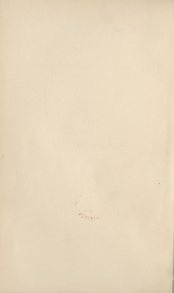 (8) Verso of half title page - 