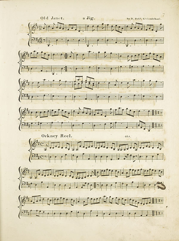 (15) Page 7 - Old Janet -- Orkney reel