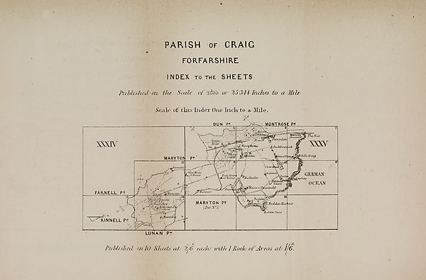 (378) Map - Parish of Craig, Forfarshire