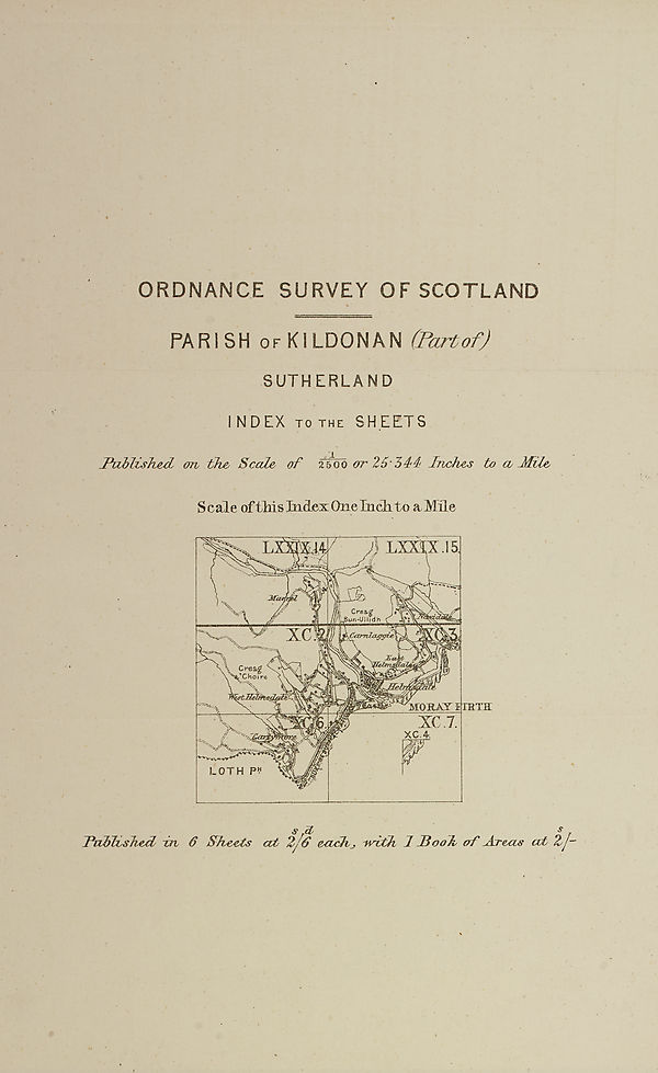 (331) Map - Parish of Kildonan (part of), Sutherland