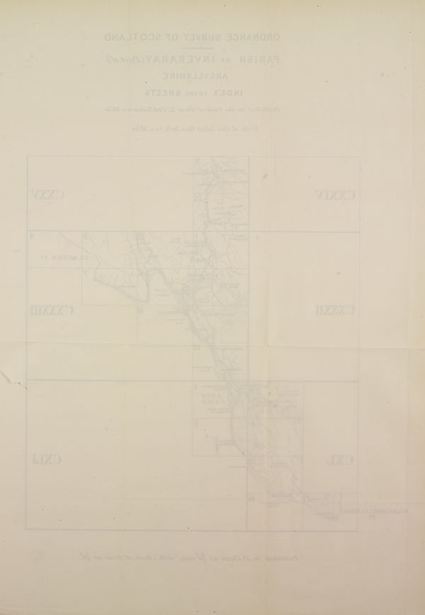 (486) Back of map - 