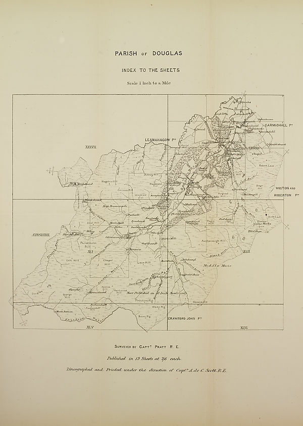 (642) Map - Parish of Douglas