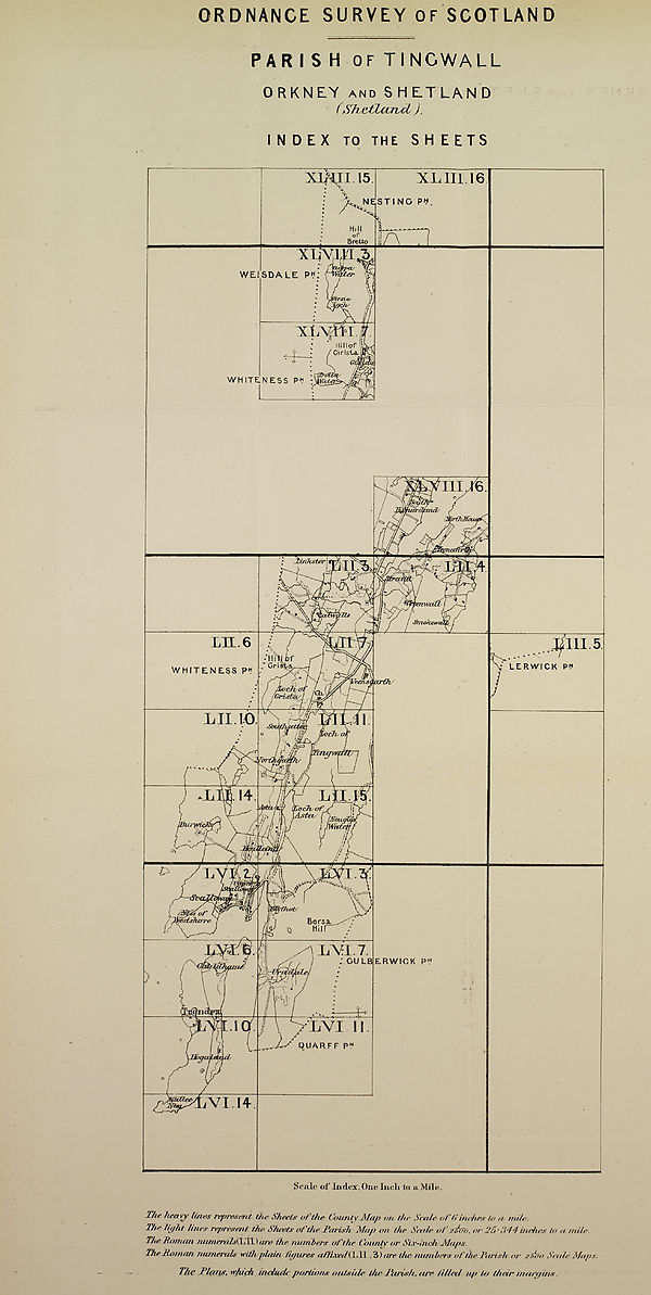 (289) Map - Parish of Tingwall