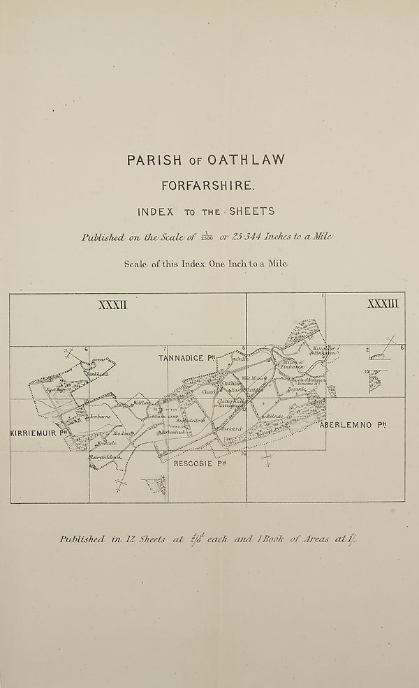 (240) Map - Parish of Oathlaw