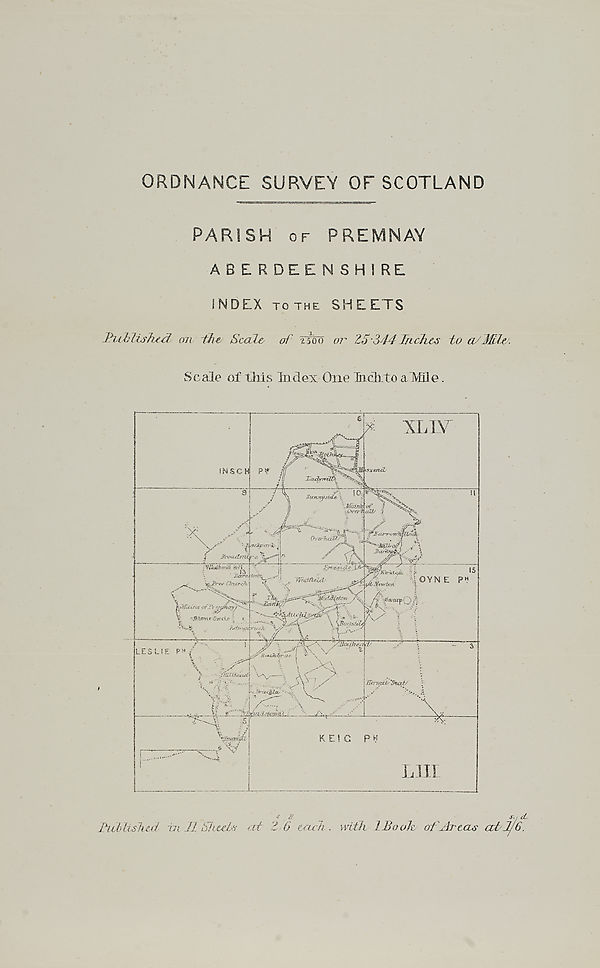 (661) Map - Parish of Premnay