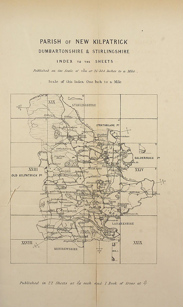(370) Map - Parish of New Kilpatrick