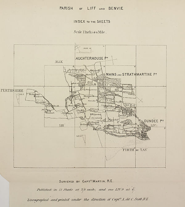 (430) Map - Parish of Liff & Benvie
