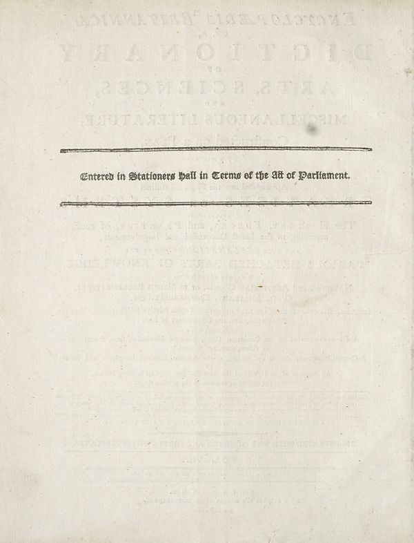 (6) Title page verso - 