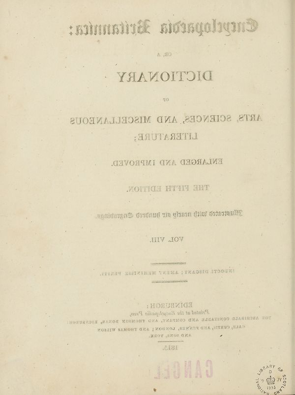 (8) Title page verso - 