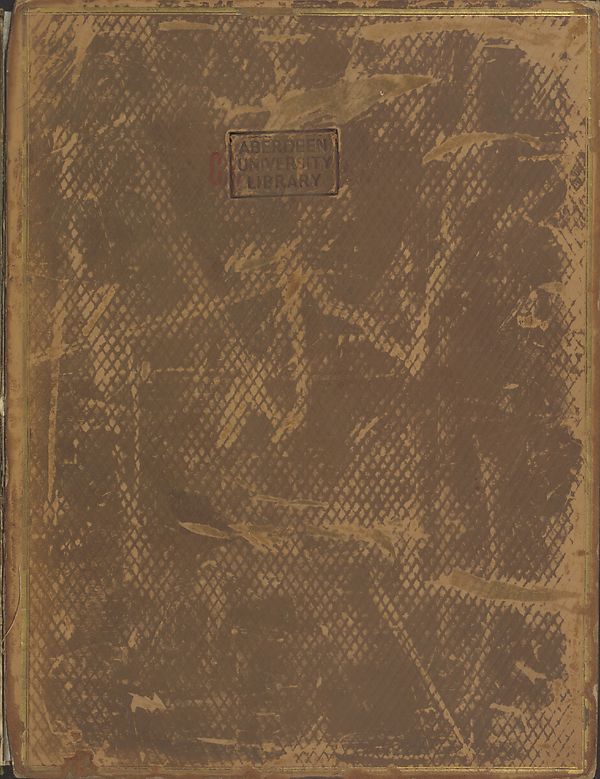 (1) Front cover -