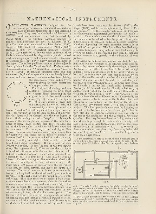 (609) Page 575 - Mathematical instruments