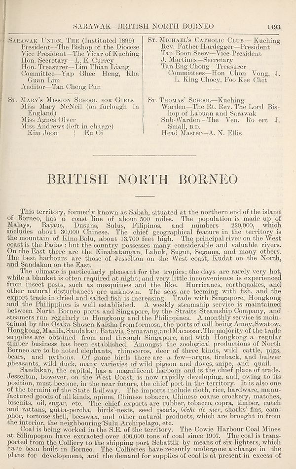 (1622) Page 1493 - British North Borneo