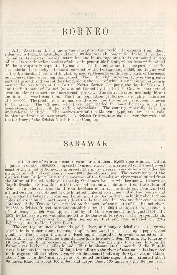 (1473) [Page 1393] - Borneo: Sarawak