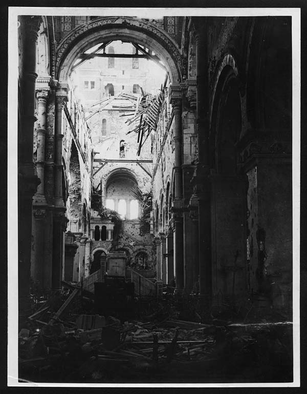 (37) O.867 - Ruined interior of Albert Cathedral