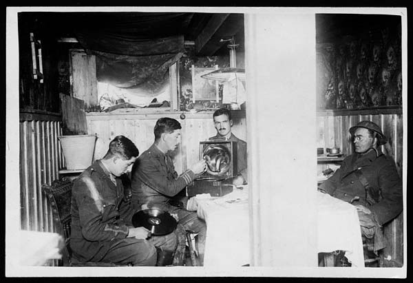 (14) C.1048 - Captured German dugout