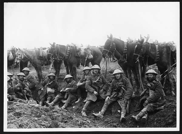 (6) C.1540 - Cavalry waiting for the order to move up