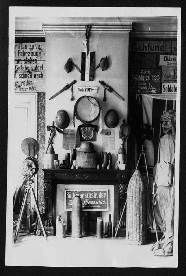 (1) C.2450 - German trophies from Vimy Ridge and Messines