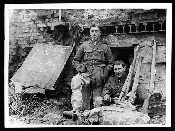 (22) C.1070 - Outside captured German dugout