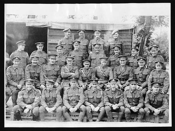 (286) C.1988 - Staff of a trench mortar school in France