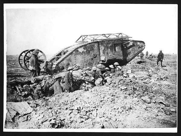 (289) C.1995 - Tanks attack on Thiepval - Photographers > Ernest Brooks ...