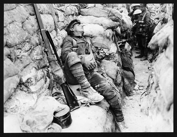 (345) C.605 - Asleep within 100 yards of Thiepval
