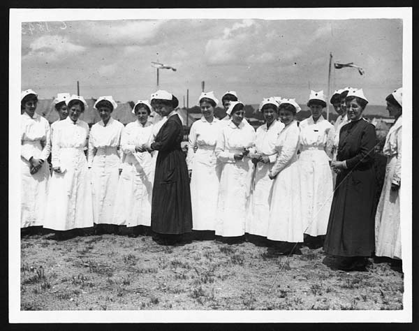 (6) C.1843 - Few of the American nurses in France