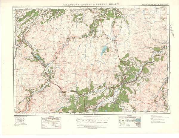 (38) Sheet 38 - Grantown-on-Spey & Strath Dearn