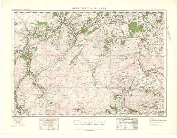 (39) Sheet 39 - Dufftown & Huntly - Scottish Directories - National ...