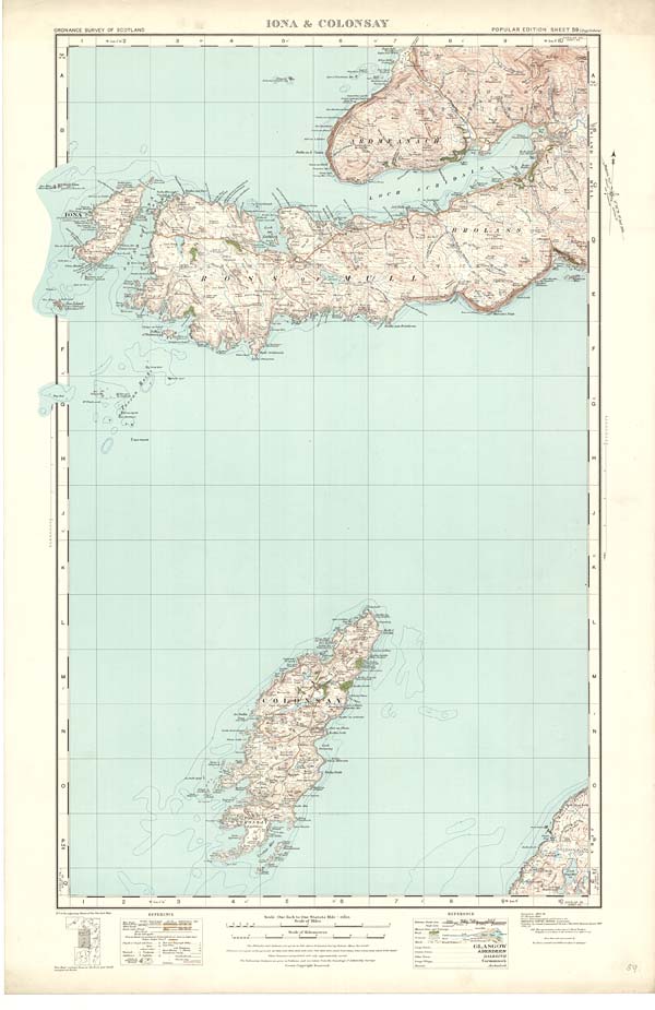 (59) Sheet 59 - Iona & Colonsay - Scottish Directories - National ...