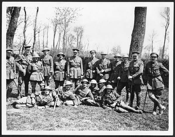 (17) D.1399 - Officers, Newfoundland Regiment