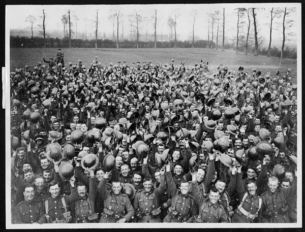 (37) L.504 - Battalion of the Middlesex Regiment (Die Hards) who have been doing wonderful work during the German push