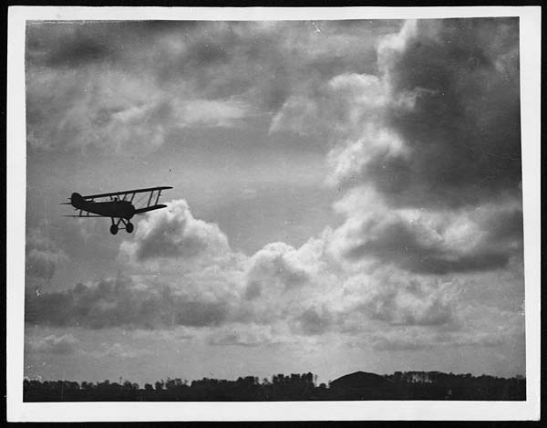 (58) L.555 - Homeward bound: a scout returning to her aerodrome