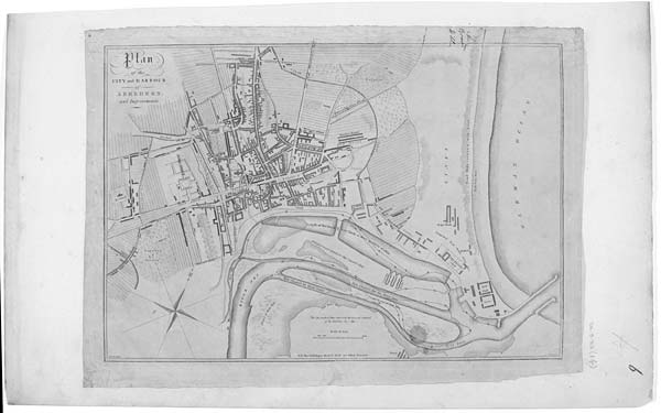 (2) 1b - Plan of the city and harbour of Aberdeen and improvements