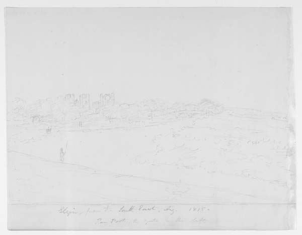(3) 39c - Elgin, from the South East, Aug. 1815