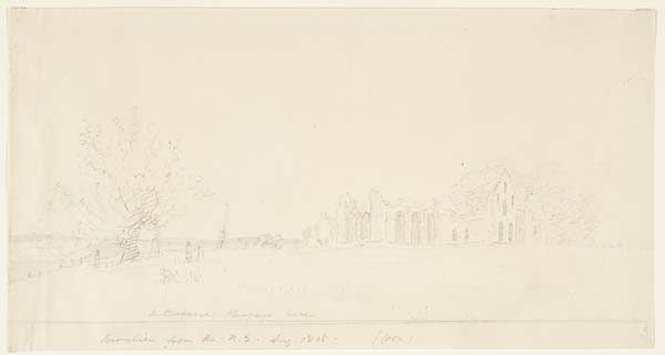 (3) 42b - North-east view of Beauly Priory, Ross-shire