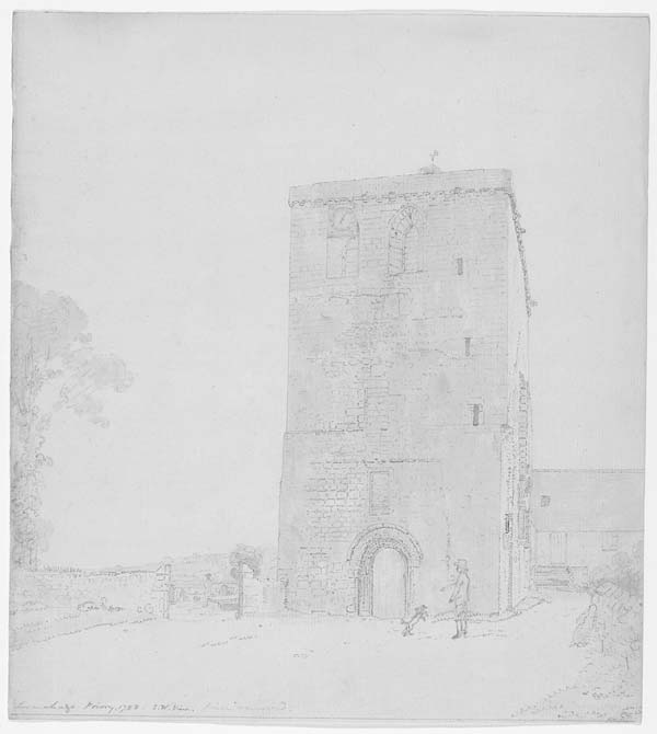 (15) 66 - Lesmahago Priory, 1785, S.W. View